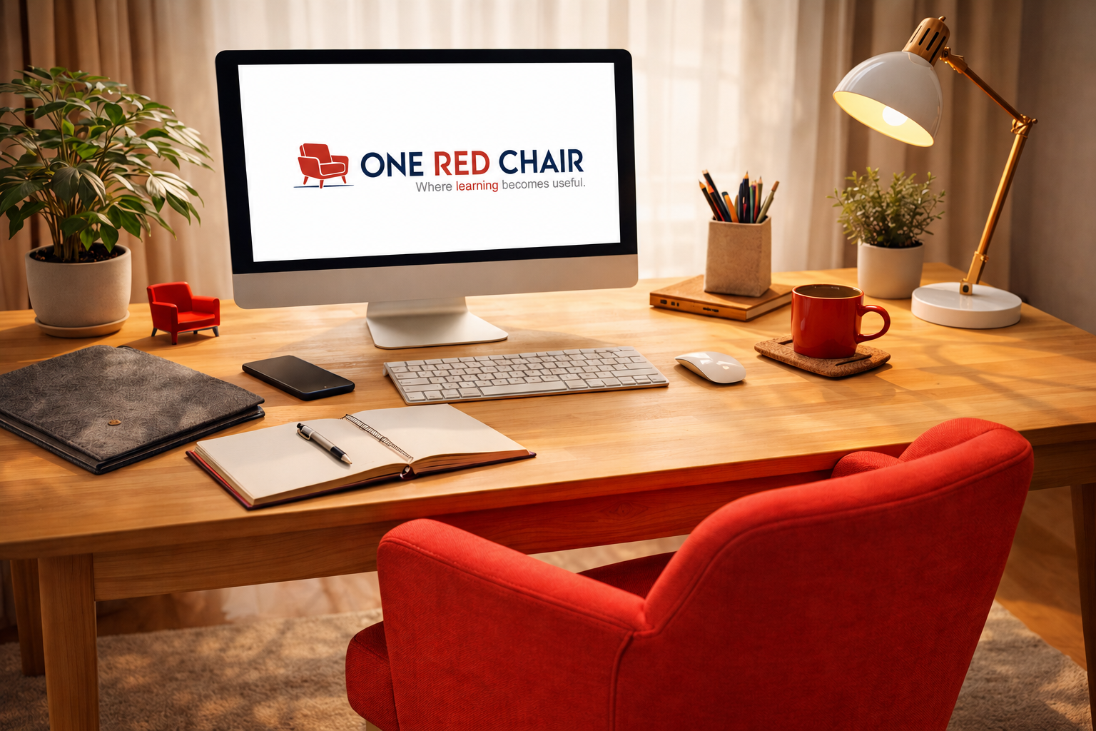 Learning practical skills at One Red Chair